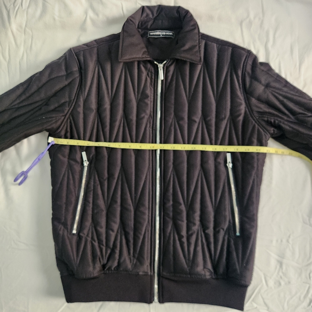 Maniere De Voir Black Bomber Jacket - Picture 2 of 8